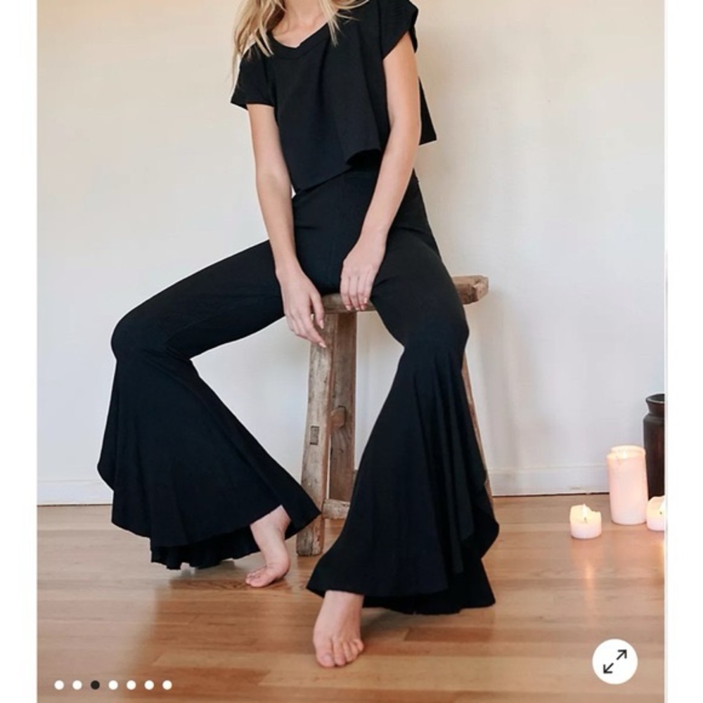 Free People Movement Mid-Rise Full Length Low And Flow Legging Size Medium